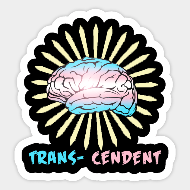 Trans-cendent Sticker by FrosteeDoodles